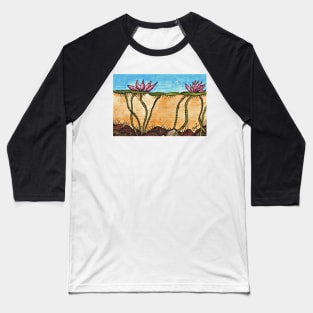 Pond in Profile Baseball T-Shirt